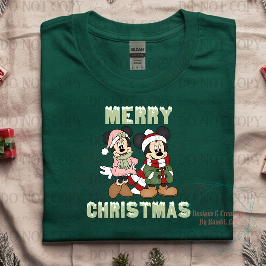 Green Mouse Christmas