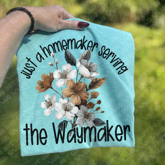 Homemaker Serving The Waymaker Black Font Version 2
