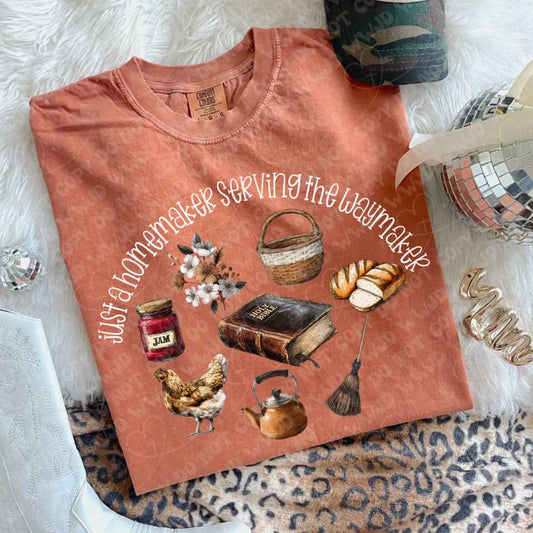Homemaker Serving The Waymaker White Font Version 1