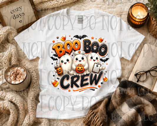 Halloween Boo Boo Crew Nurse