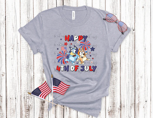 Happy 4th of July Blue and Bomb Pop