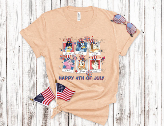Happy 4th of July Blue Pictures