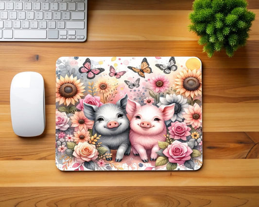 Happy Pigs Mouse Pad