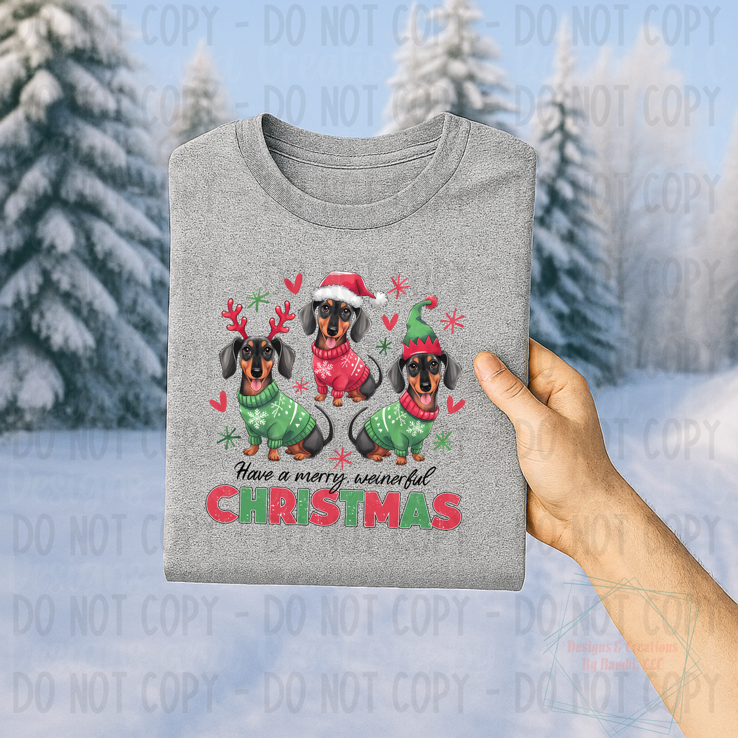 Have A Merry Christmas Dogs