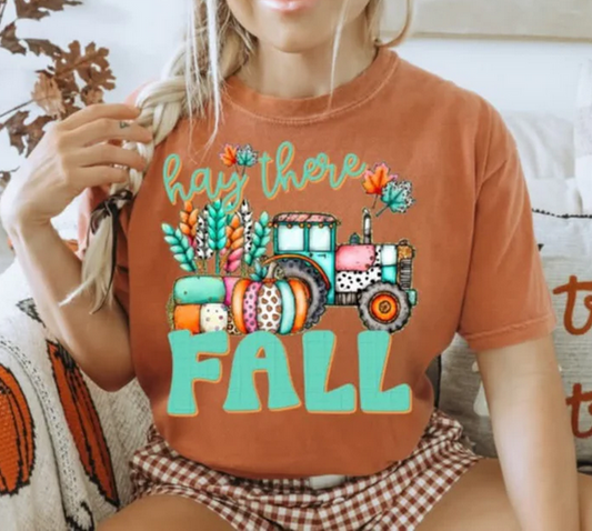 Hay There Fall Tractor
