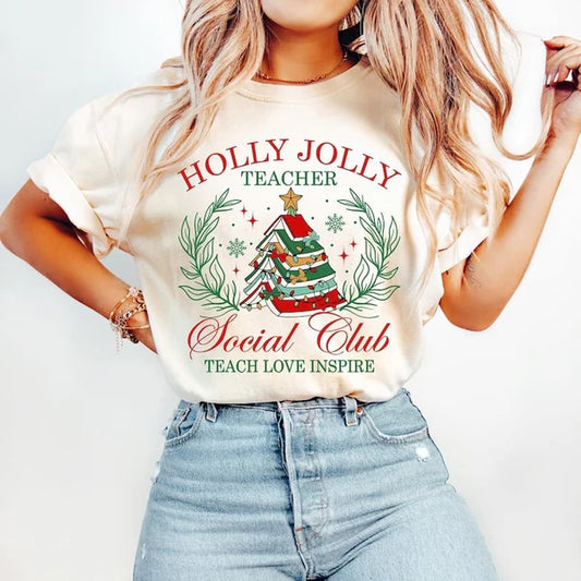 Holly Jolly Teacher Social Club