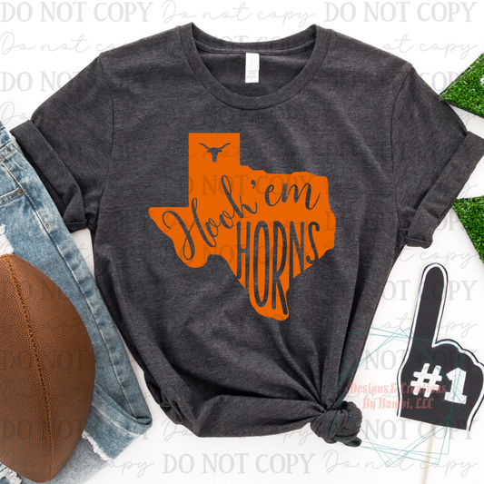 Hook 'Em Horns with Texas