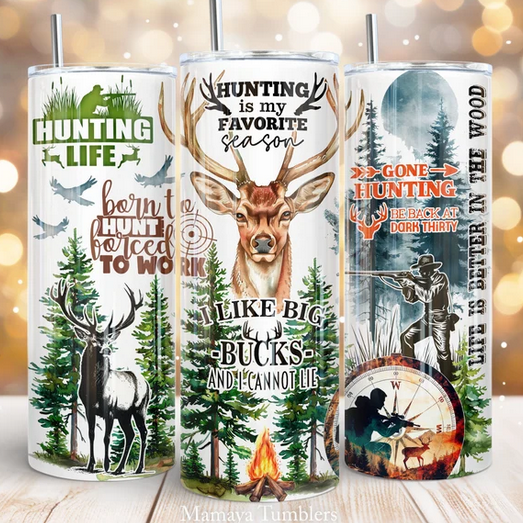 Hunting is My Favorite Season Sublimation Tumbler