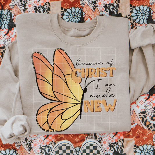 I Am Made New with Butterfly