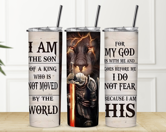 I Am The Son Of A King Sublimation Tumbler