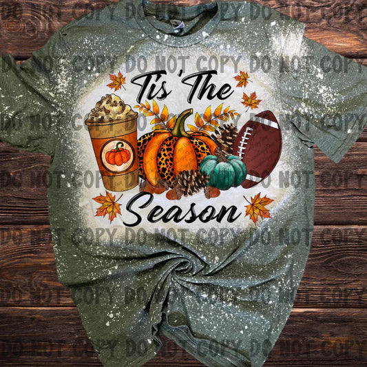 Tis the Season on Black Bleached