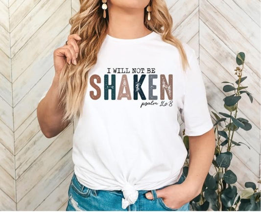 Distressed I will not be Shaken