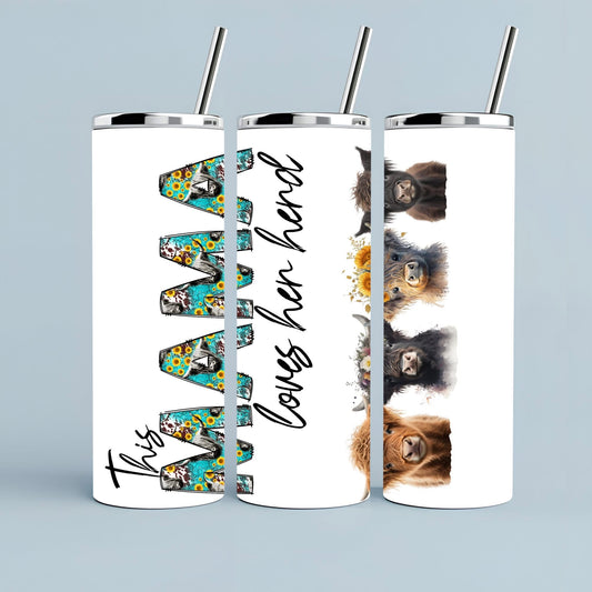 This Mama Loves Sublimation Tumbler