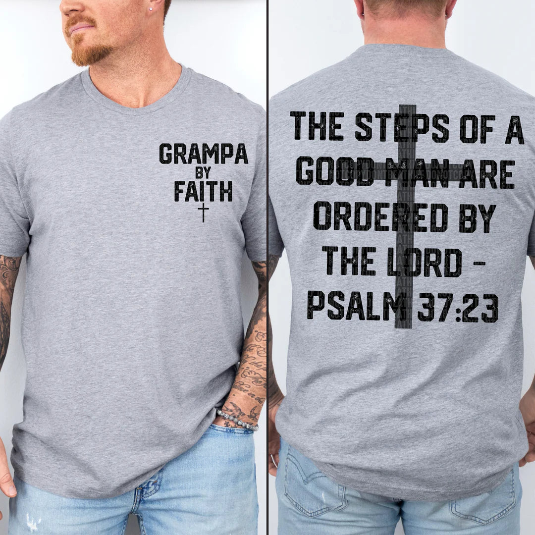 Steps Of A Good Man (Pocket/Back) Personalized
