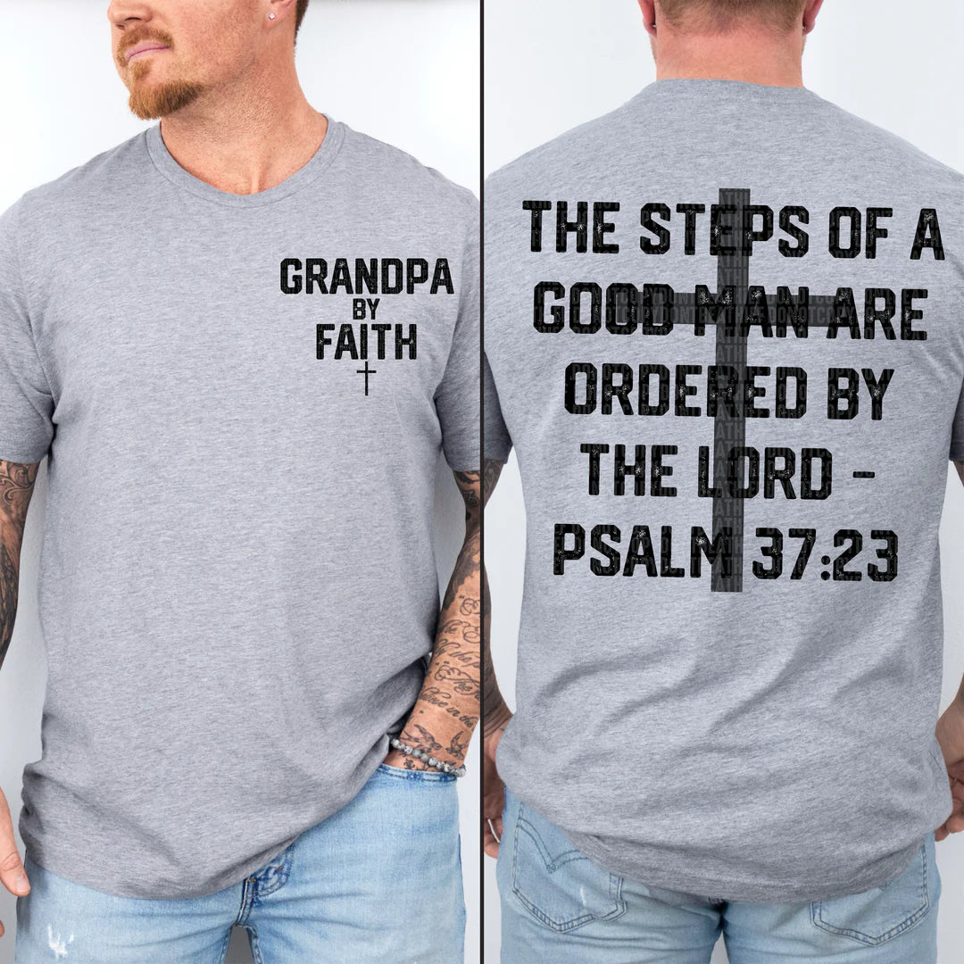 Steps Of A Good Man (Pocket/Back) Personalized