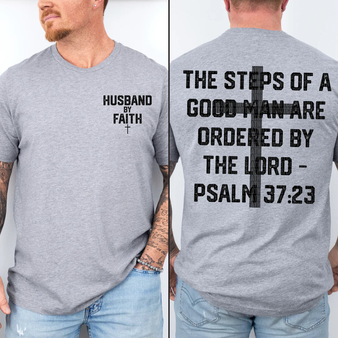 Steps Of A Good Man (Pocket/Back) Personalized