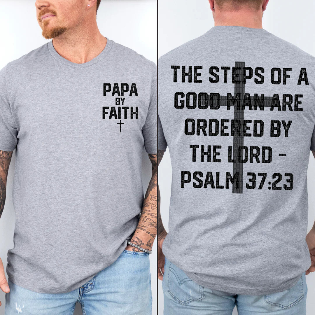 Steps Of A Good Man (Pocket/Back) Personalized