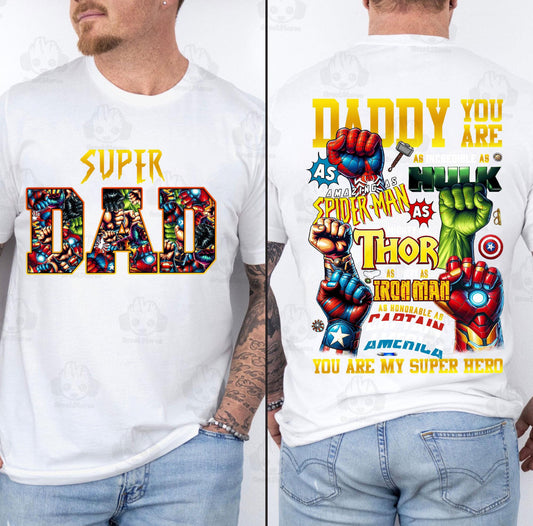 Super Dad Super Heros (Front/Back)