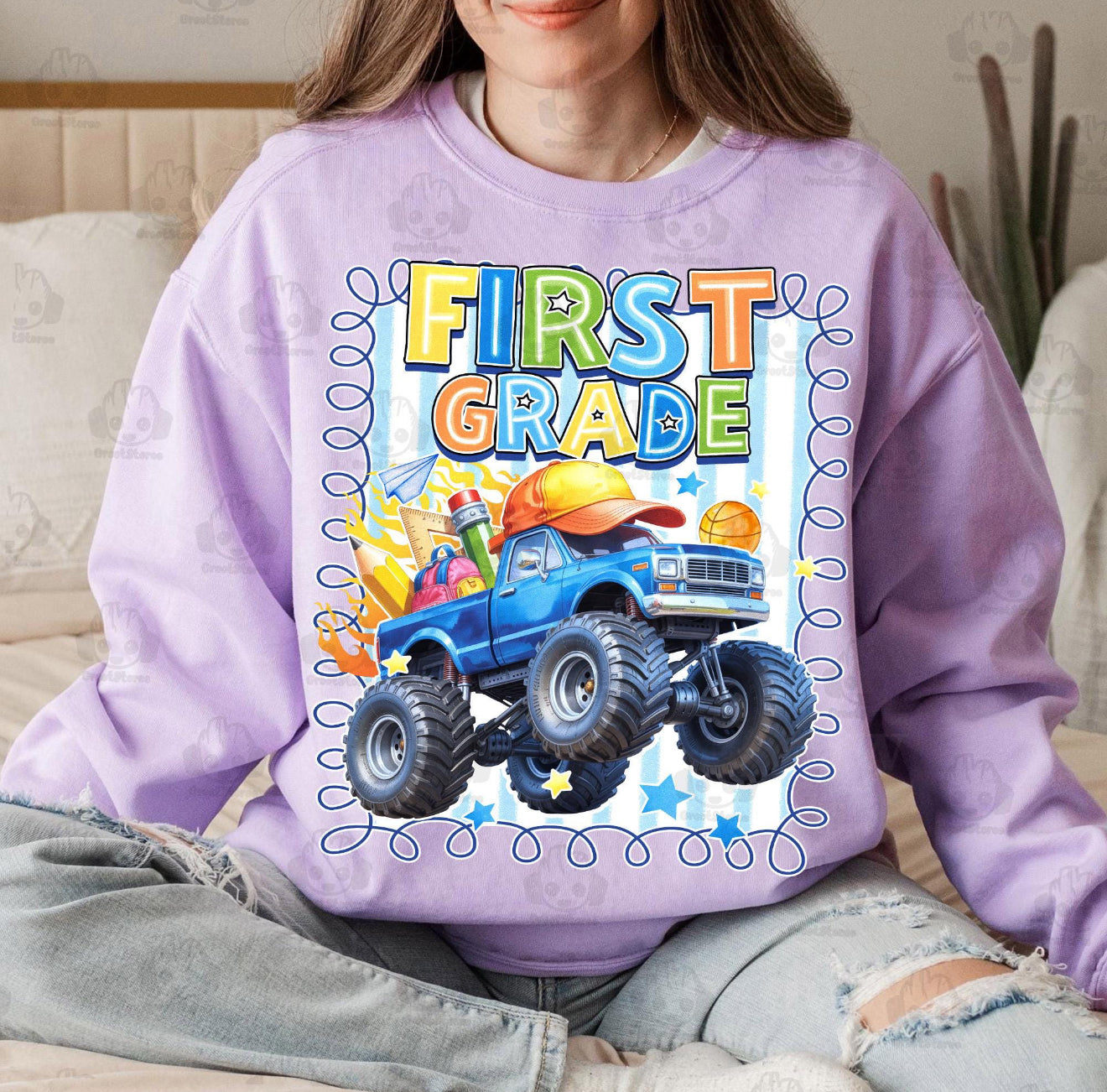 Monster Truck School Grades Collection