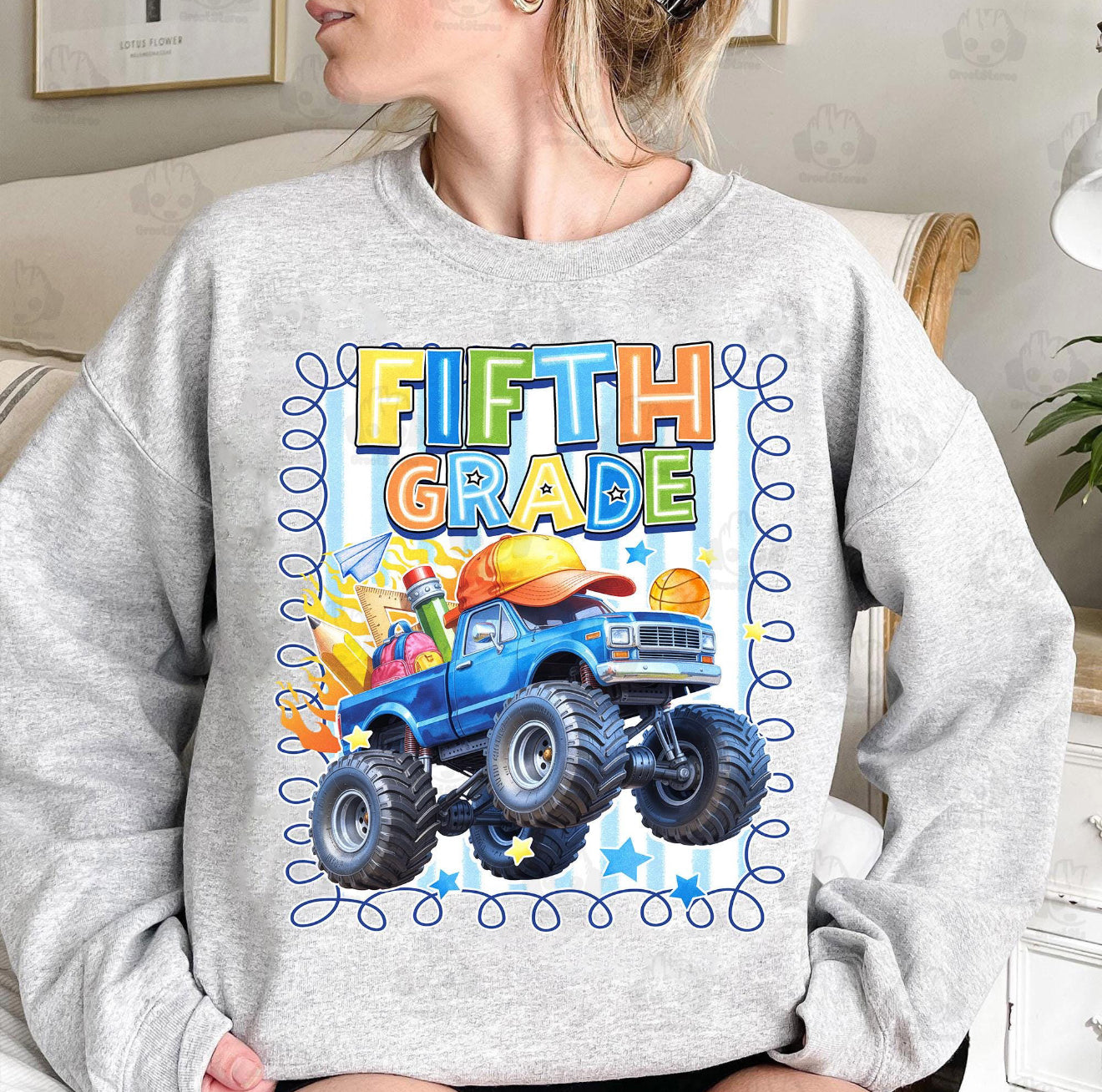 Monster Truck School Grades Collection