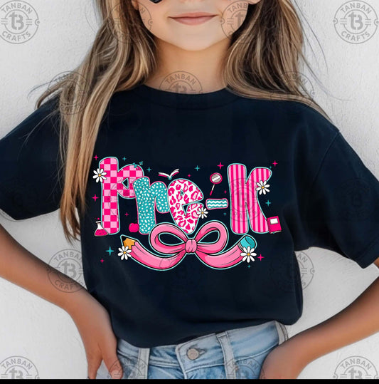 Pink and Turquoise Grades Pre K Through Fourth Grade Collection