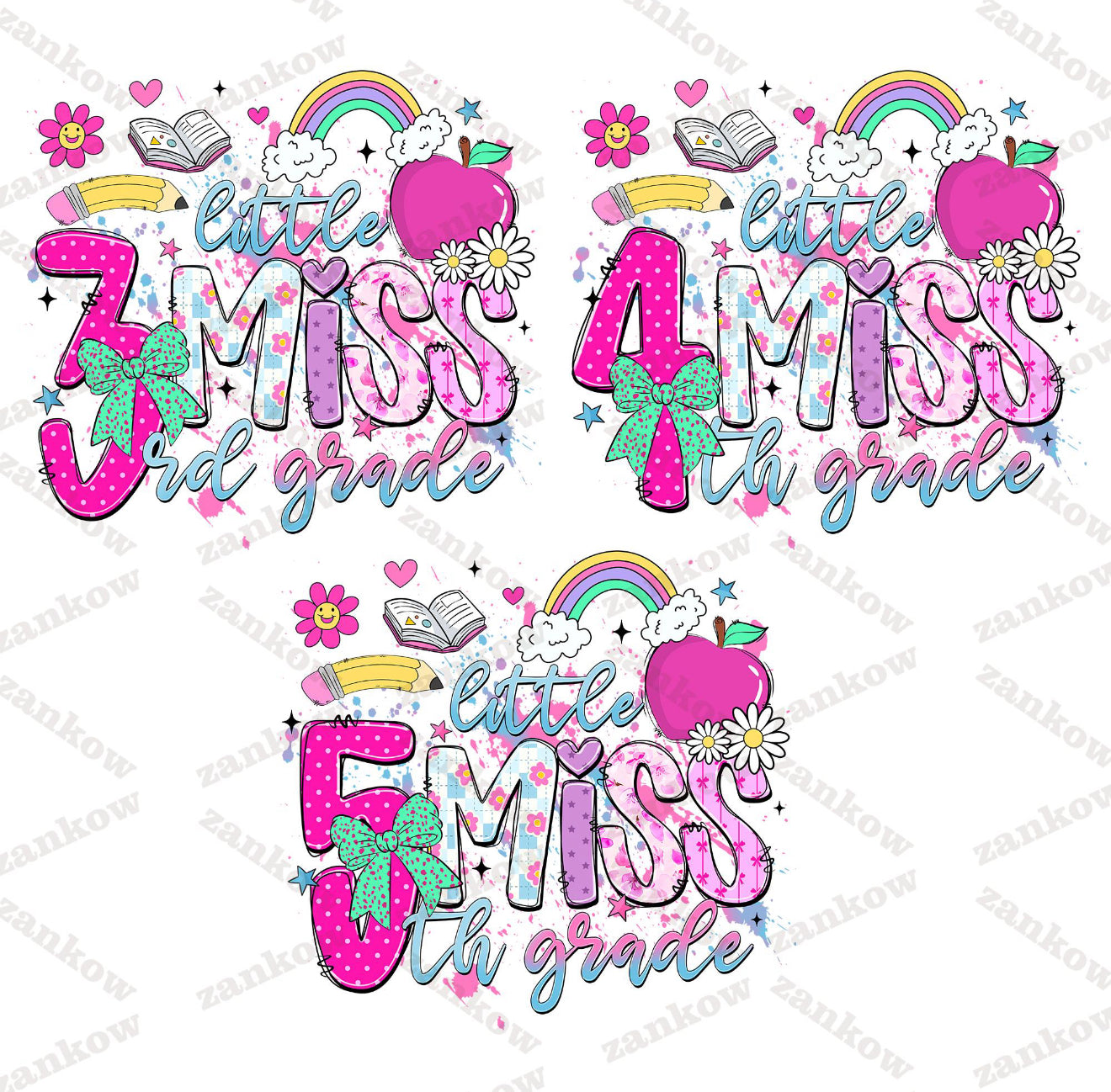 Pastel Little Miss Grade Collection