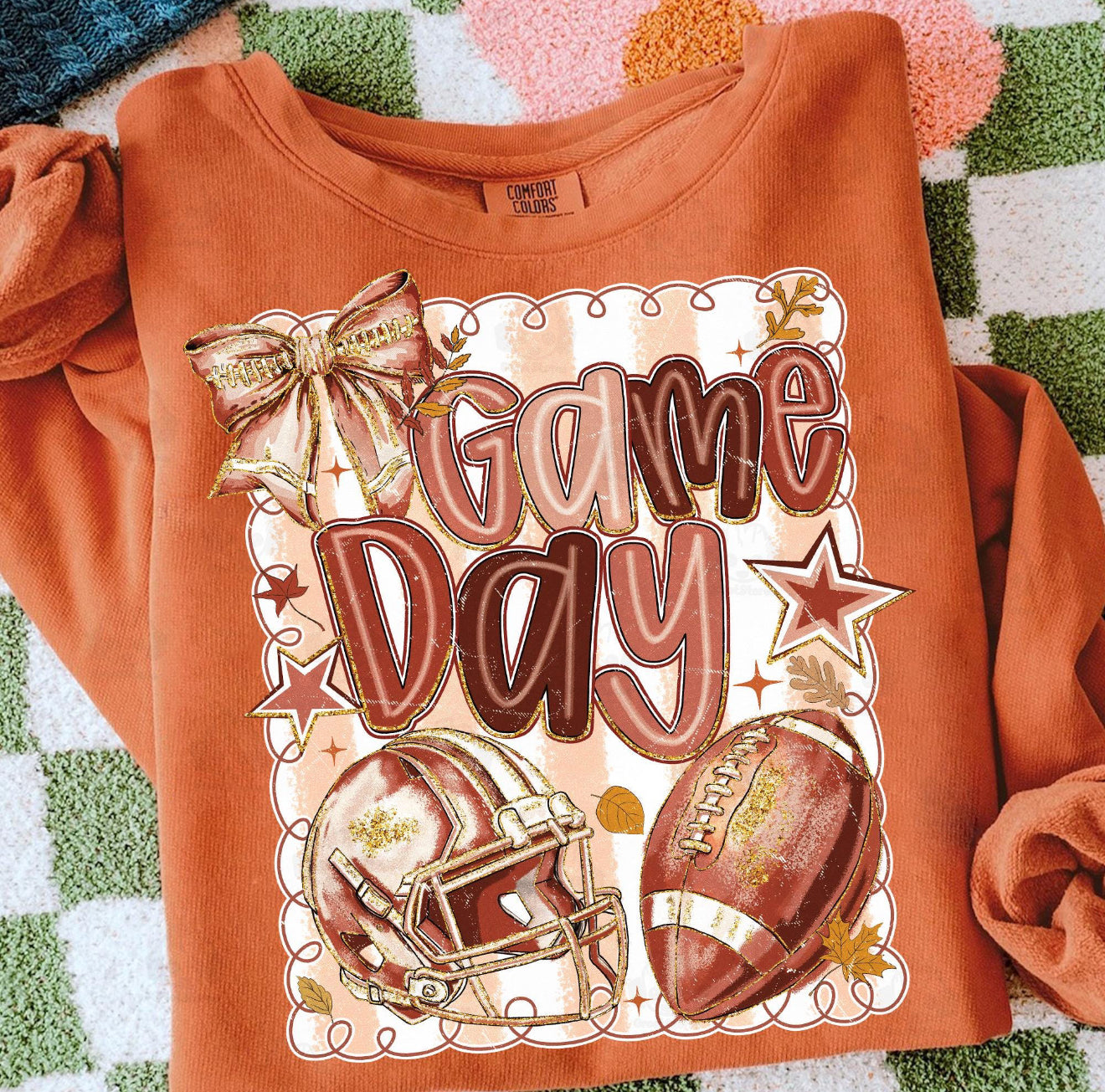 Preppy Game Day Football