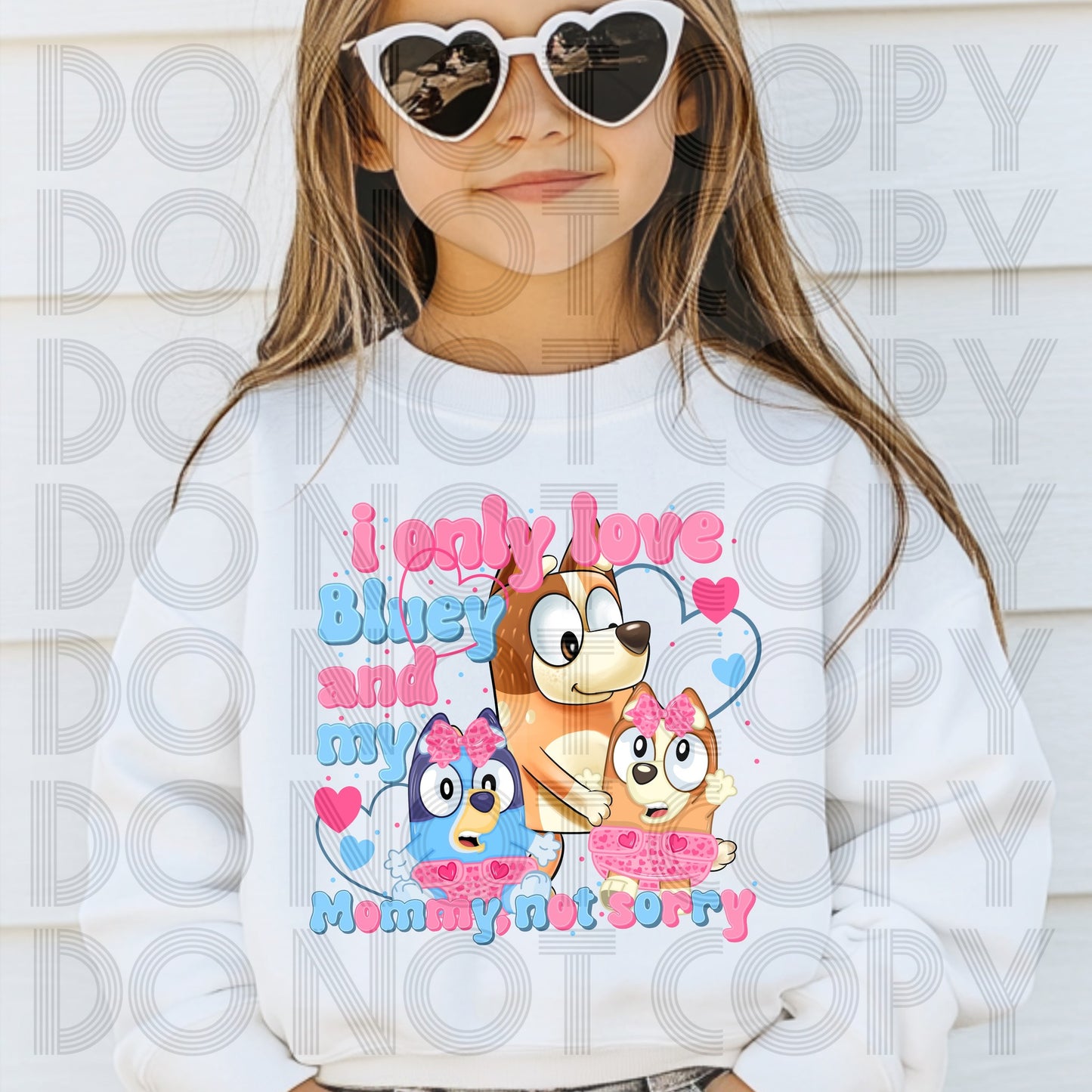 I Only Love Bluey and My Mommy Collection