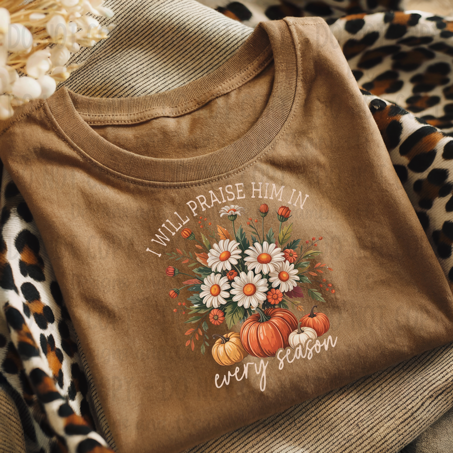I Will Praise In Every Season Light Font