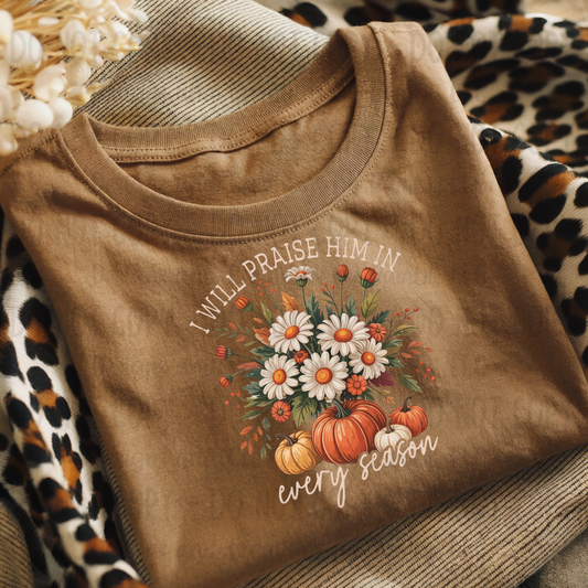 I Will Praise In Every Season Light Font