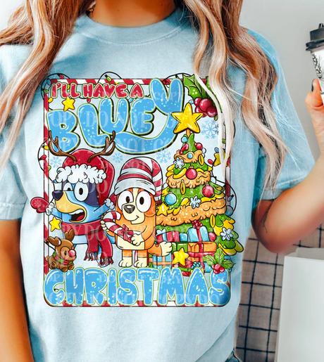 I'll Have A Bluey Christmas with Christmas Tree