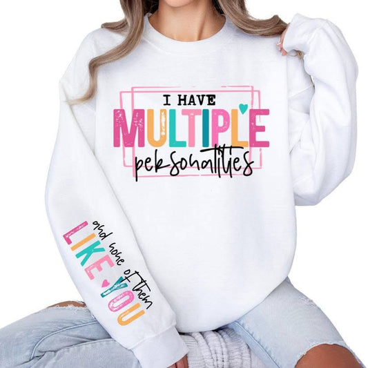 Multiple Personalities None Like You with Sleeve Design