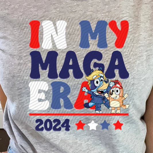 In My Maga Era with Blue Dog