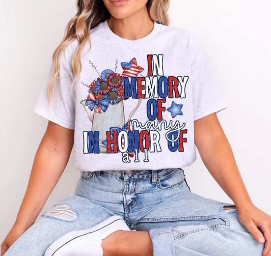 In Memory Of Many In Honor Of All
