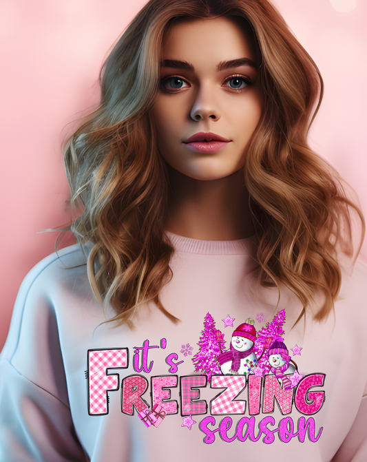 Pink- It's Freezin Season