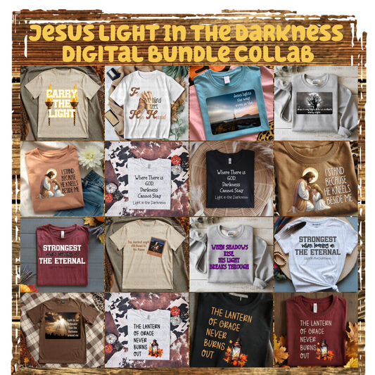 Jesus Light in the Darkness Digital Bundle Collab