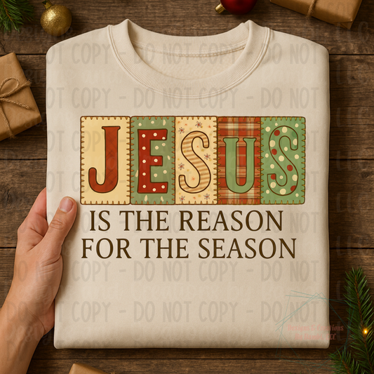 Jesus Reason for the Season Blocks