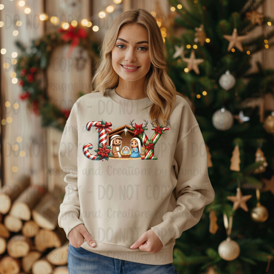 Joy and Manger Christmas