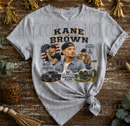Kane Brown Faux Embroidery