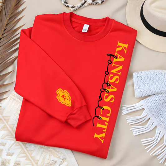 Kansas City Football with Sleeve