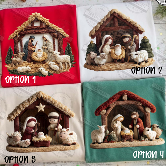 Latchhook Faux Yarn Nativity Collection
