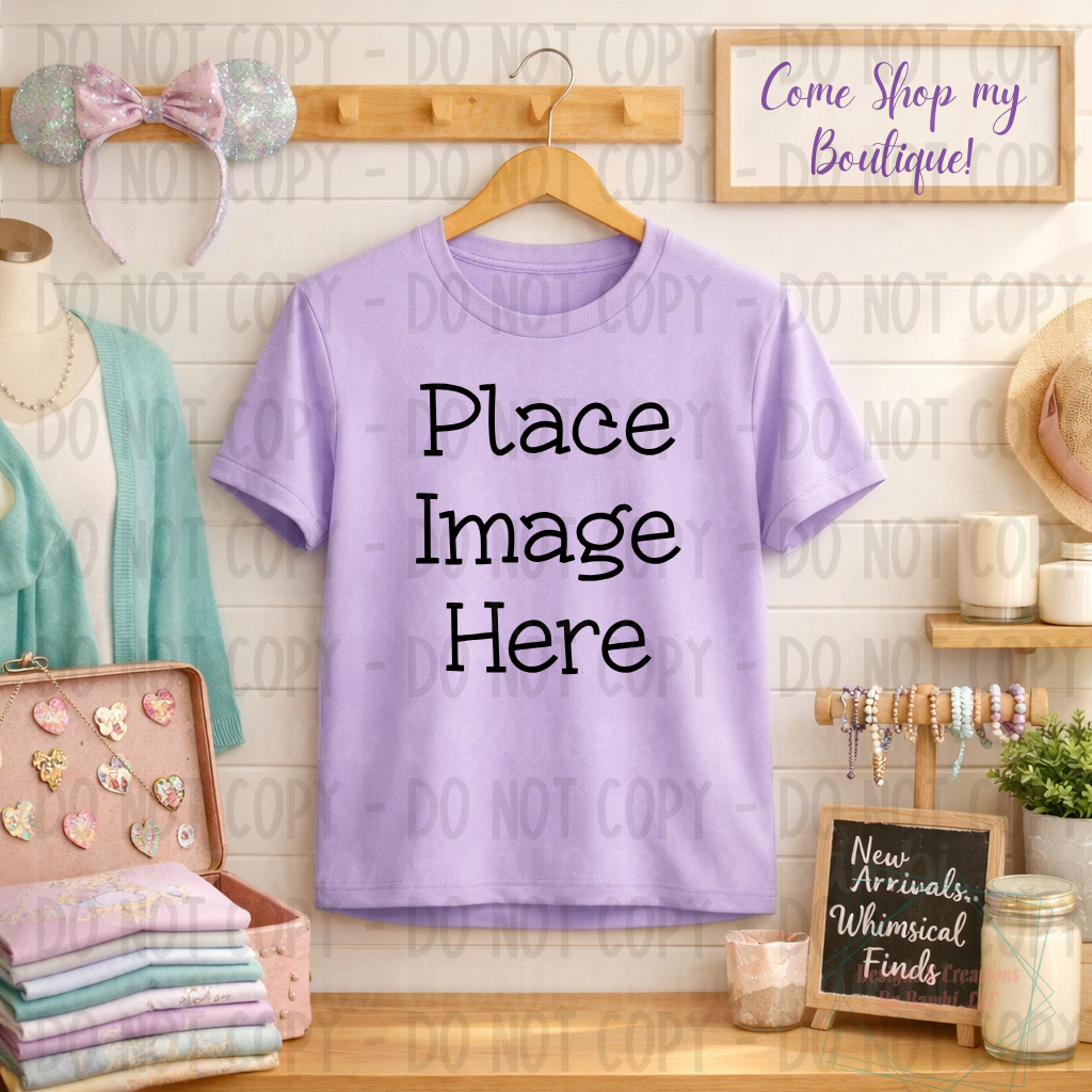 Boutique Themed Indoor Lifestyle Gildan Apparel Mock Ups