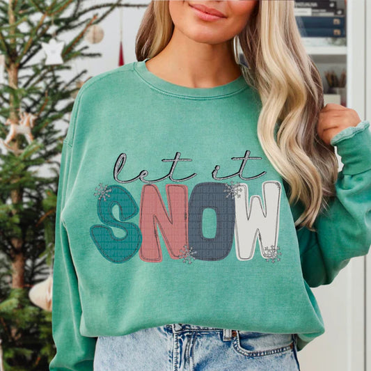 Let it Snow with Snowflakes