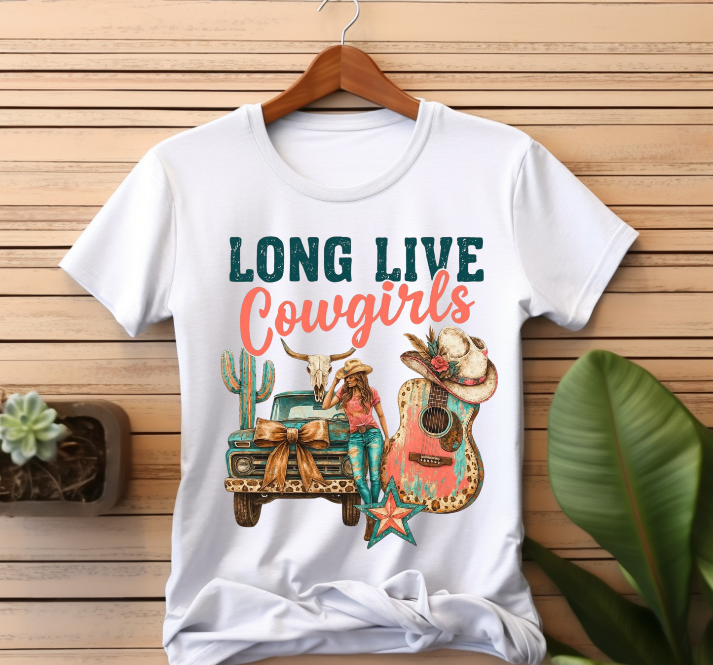 Long Live Cowgirl with Guitar