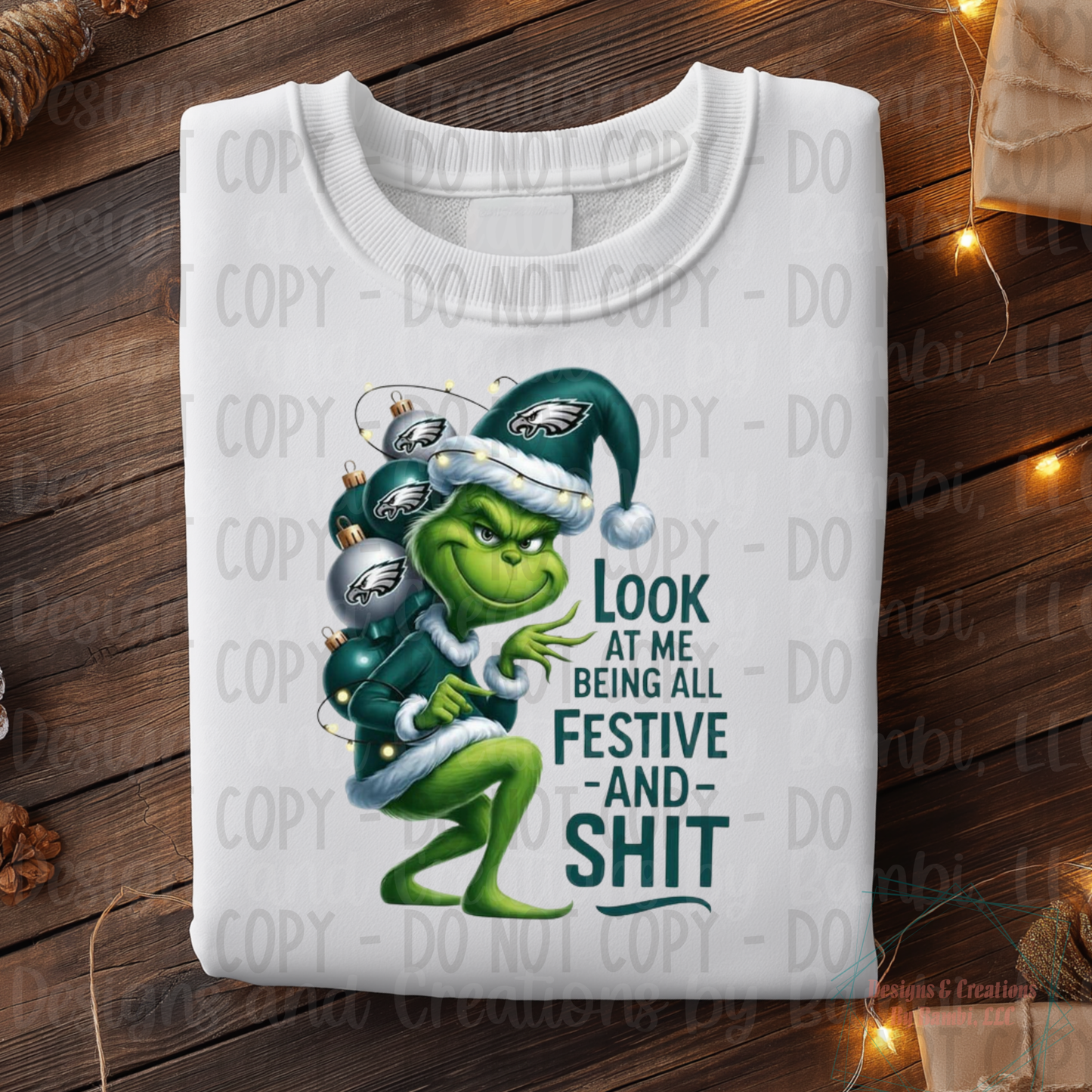 Look At Me Festive Eagles