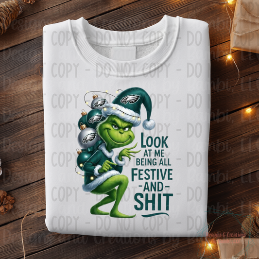 Look At Me Festive Eagles