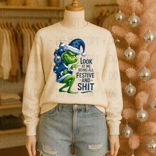 Look At Me Festive Cowboys Version 1