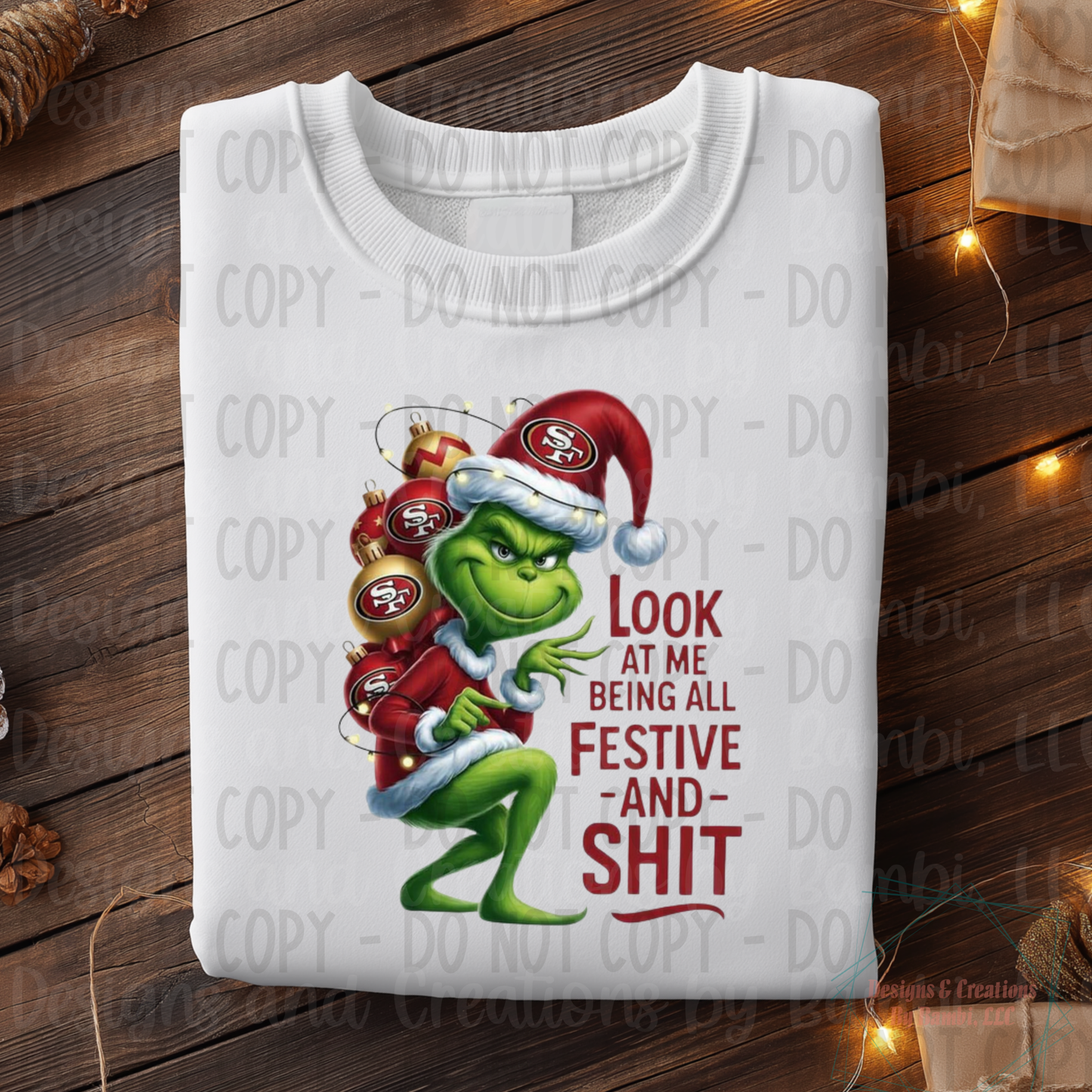 Look At Me Festive 49ers