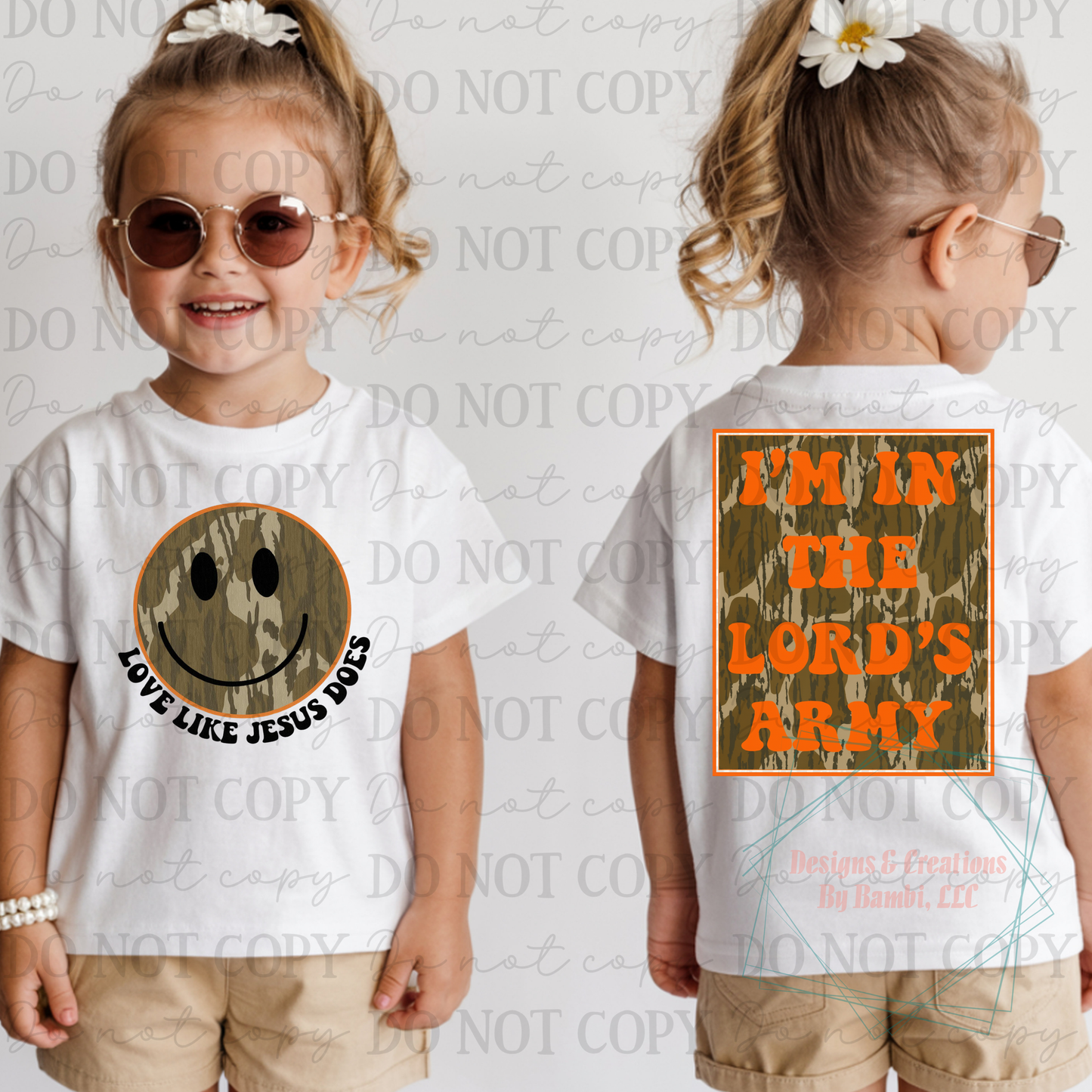 Lord's Army Orange (Front/Back)