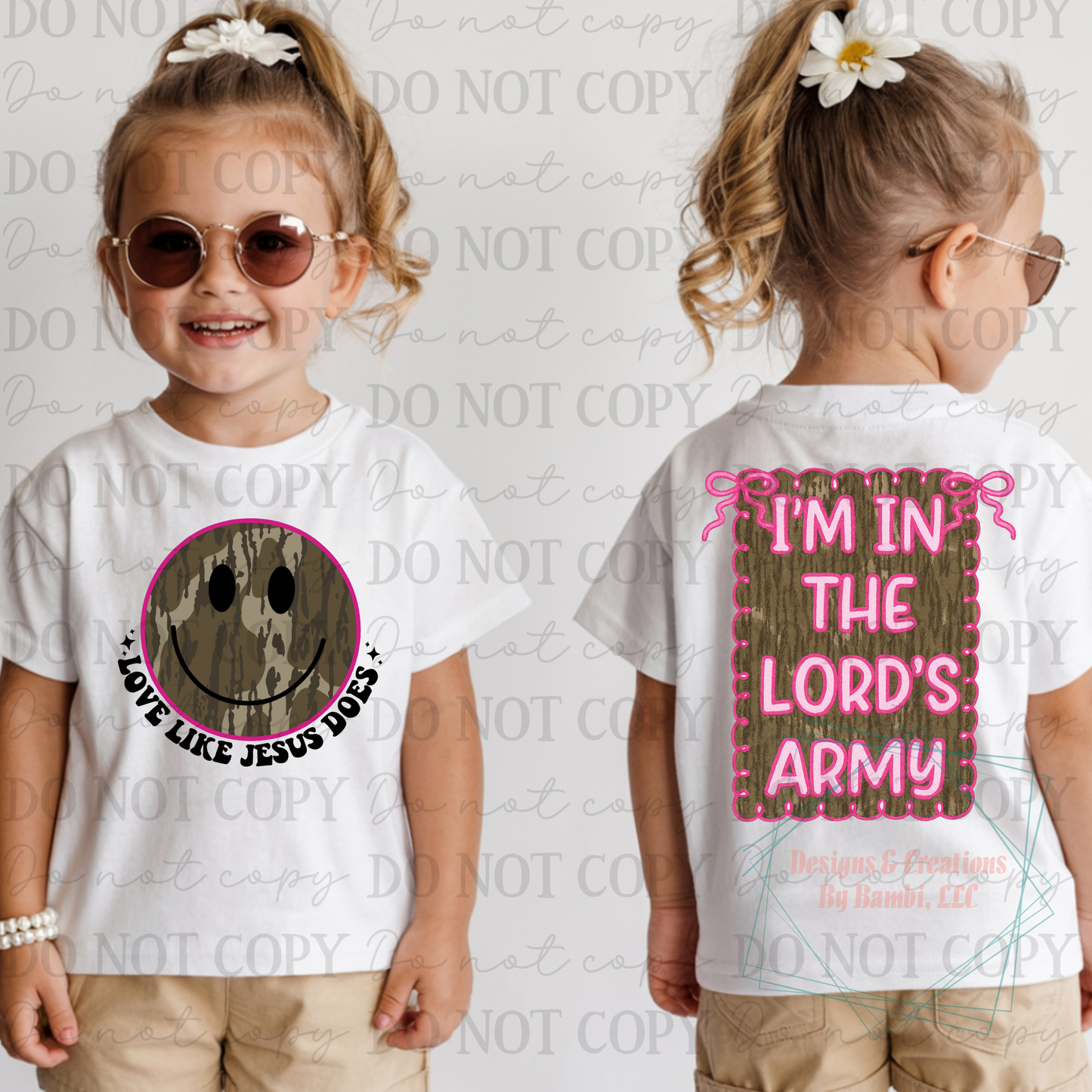 Lord's Army Pink (Front/Back)